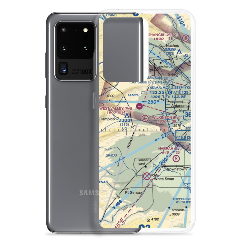 Wilkinson Ranch Airport (55WA) VFR Sectional Samsung Case Samsung Galaxy S20 Ultra model shown