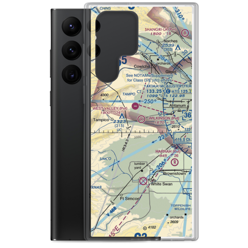 Wilkinson Ranch Airport (55WA) VFR Sectional Samsung Case Samsung Galaxy S22 Ultra model shown