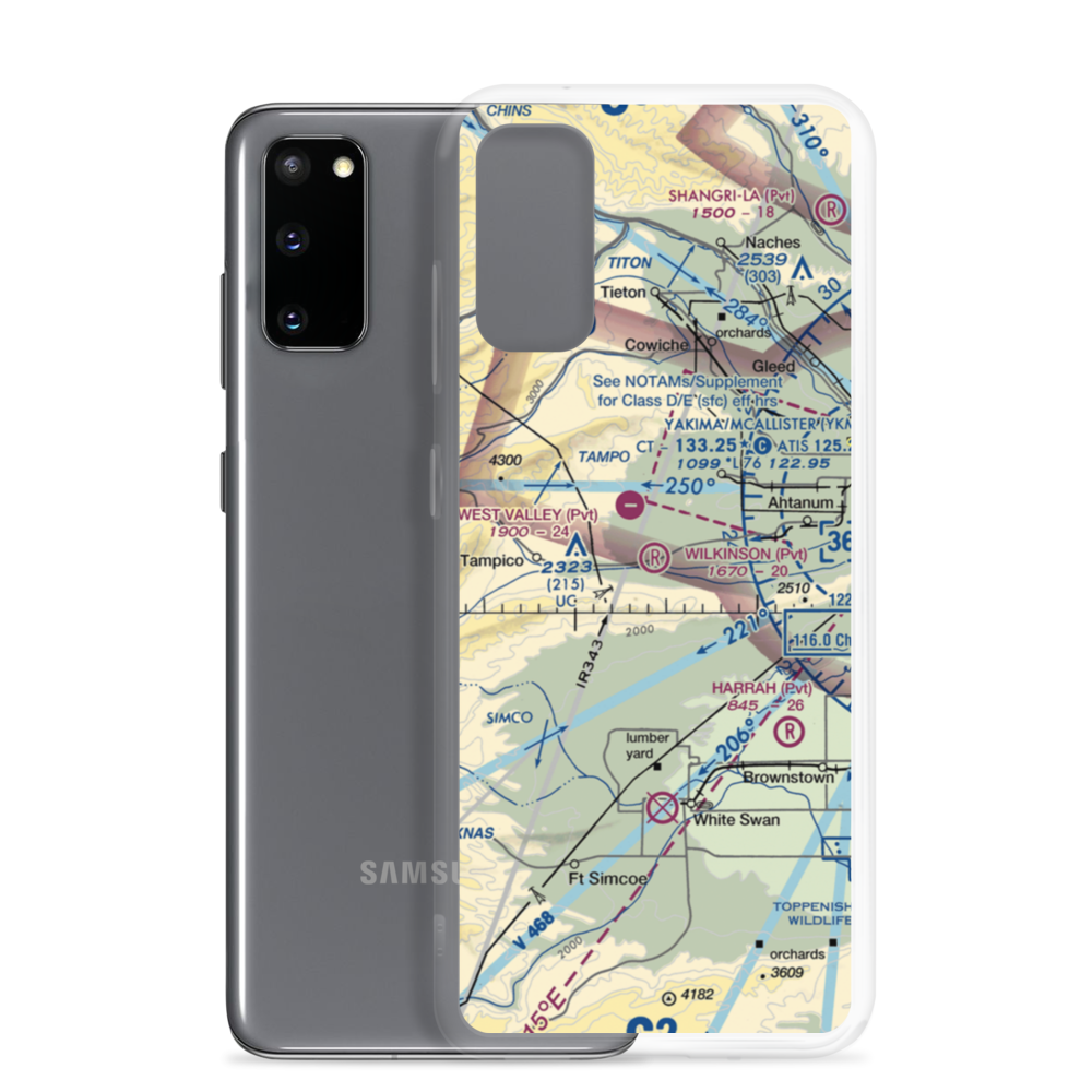 Wilkinson Ranch Airport (55WA) VFR Sectional Samsung Case Samsung Galaxy S20 model shown