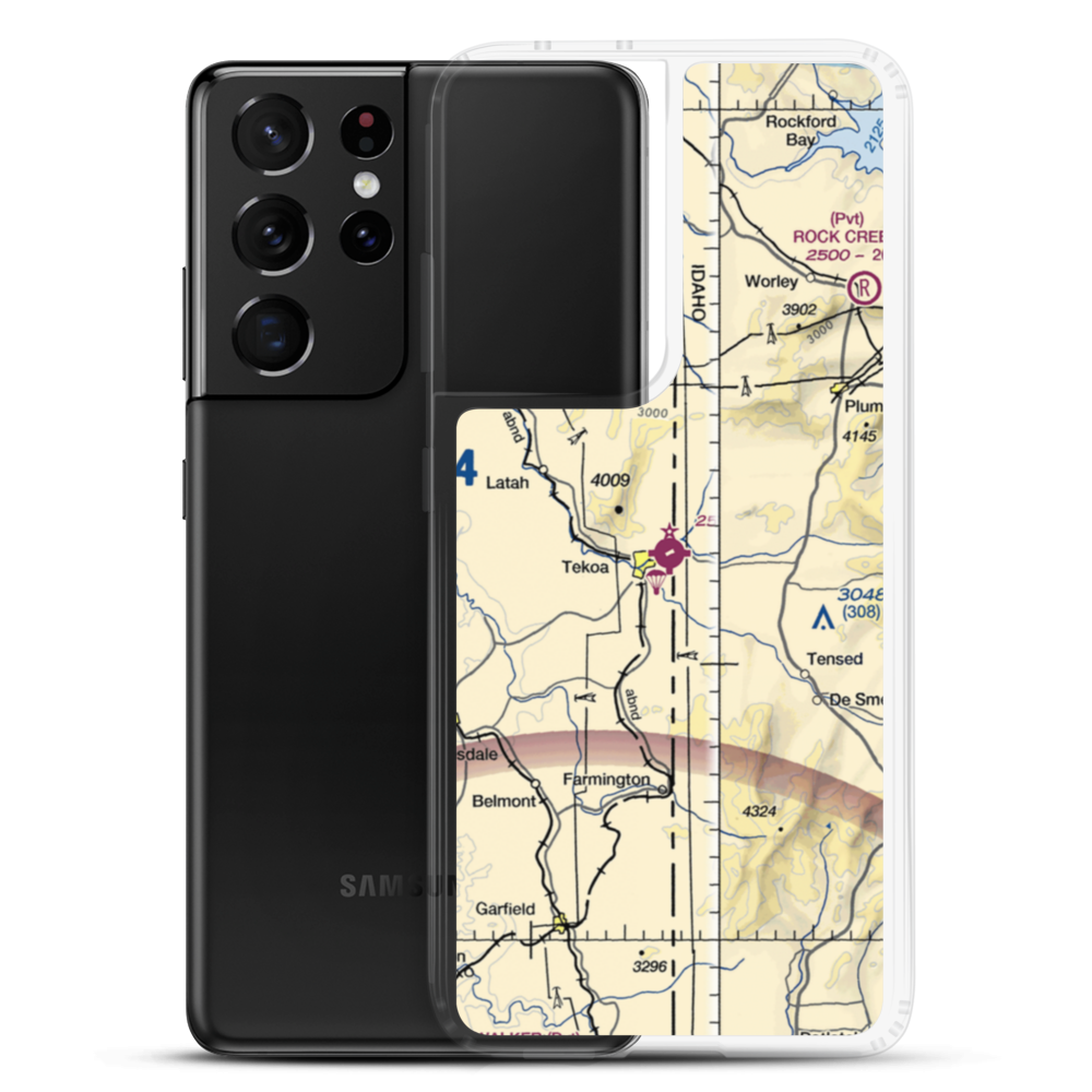 Willard Field (73S) VFR Sectional Samsung Case Samsung Galaxy S21 Ultra model shown