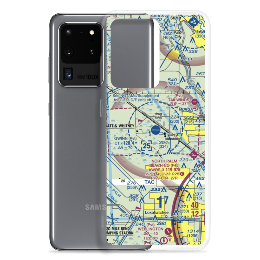 William P Gwinn Airport (06FA) VFR Sectional Samsung Case Samsung Galaxy S20 Ultra model shown