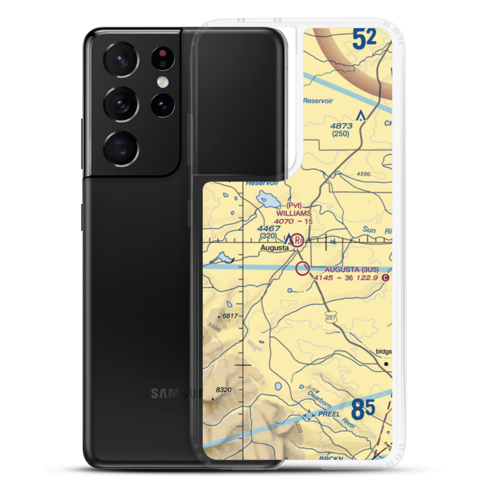 Williams Field (0MT1) VFR Sectional Samsung Case Samsung Galaxy S21 Ultra model shown