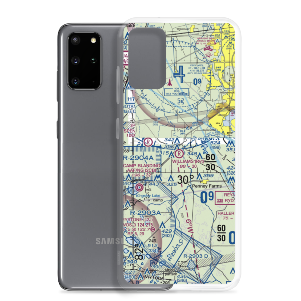 Williams Field (11FL) VFR Sectional Samsung Case Samsung Galaxy S20 Plus model shown