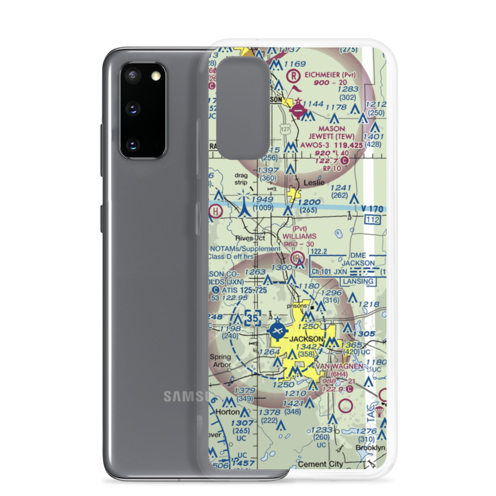 Williams Field (5MI7) VFR Sectional Samsung Case Samsung Galaxy S20 model shown