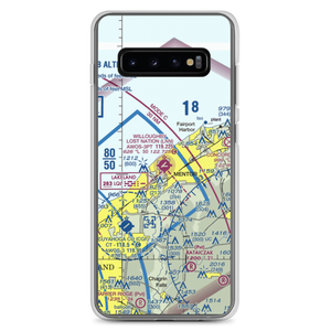 Willoughby Lost Nation Municipal Airport (LNN) VFR Sectional Samsung Case