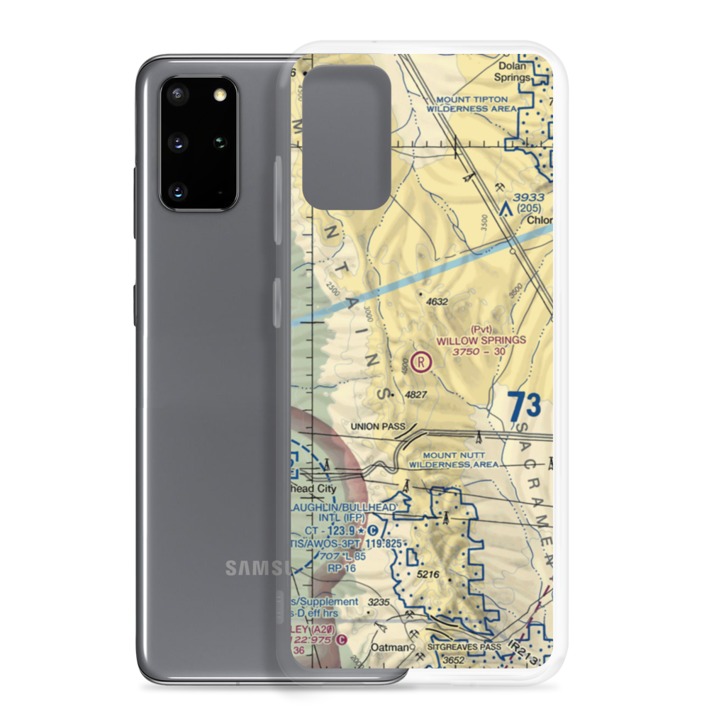 Willow Springs Ranch Airport (1AZ8) VFR Sectional Samsung Case Samsung Galaxy S20 Plus model shown