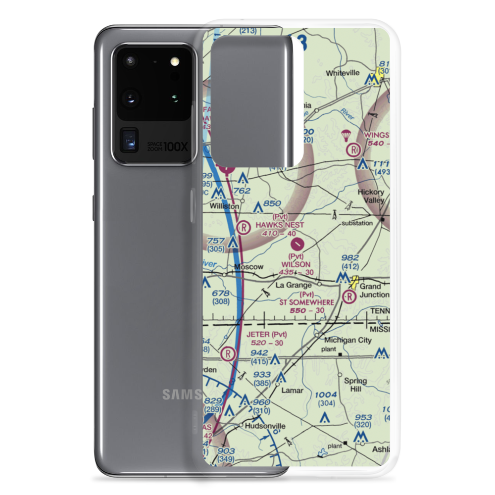 Wilson Field (3TN6) VFR Sectional Samsung Case Samsung Galaxy S20 Ultra model shown
