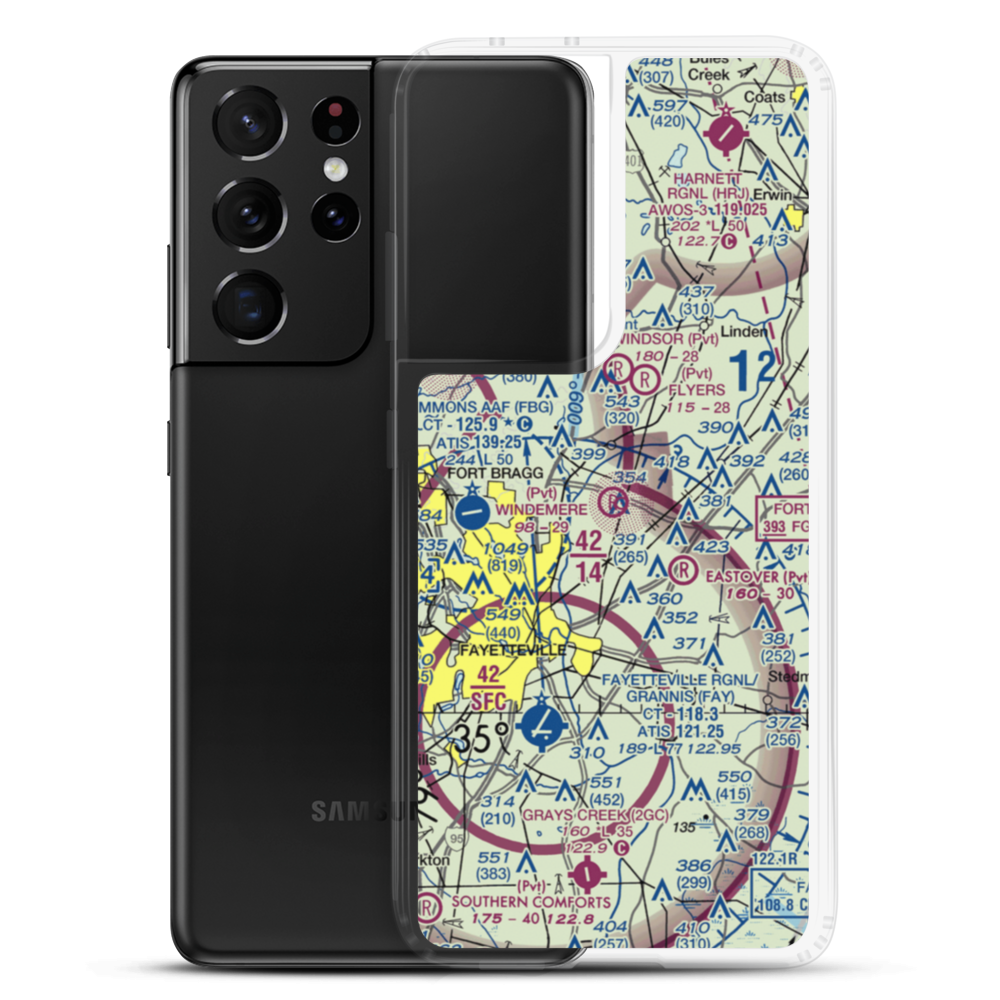 Windemere Airport (47NC) VFR Sectional Samsung Case Samsung Galaxy S21 Ultra model shown