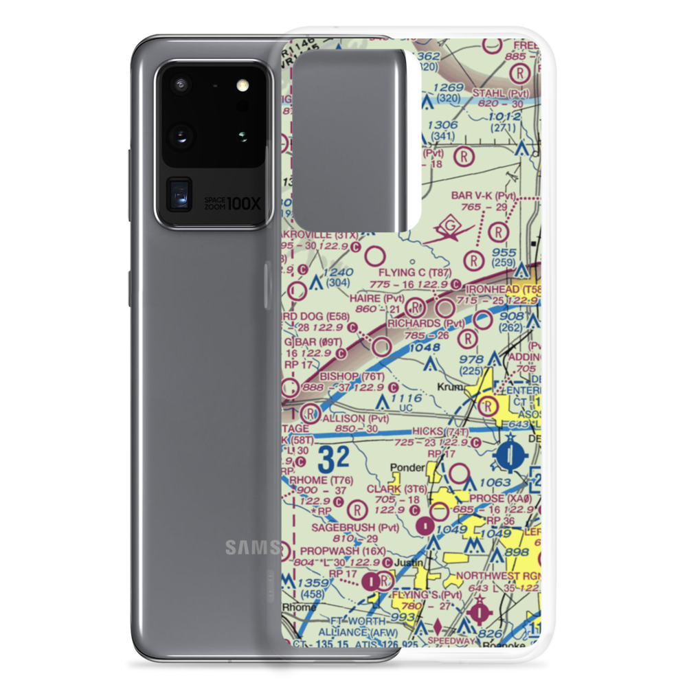 Windmillcreek Airport (85XA) VFR Sectional Samsung Case Samsung Galaxy S20 Ultra model shown