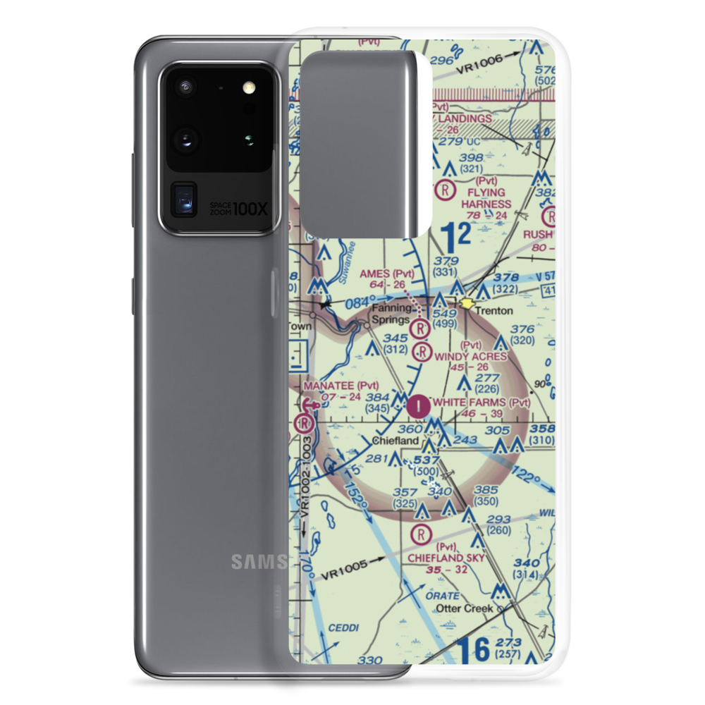 Windy Acres Airport (6FD0) VFR Sectional Samsung Case Samsung Galaxy S20 Ultra model shown