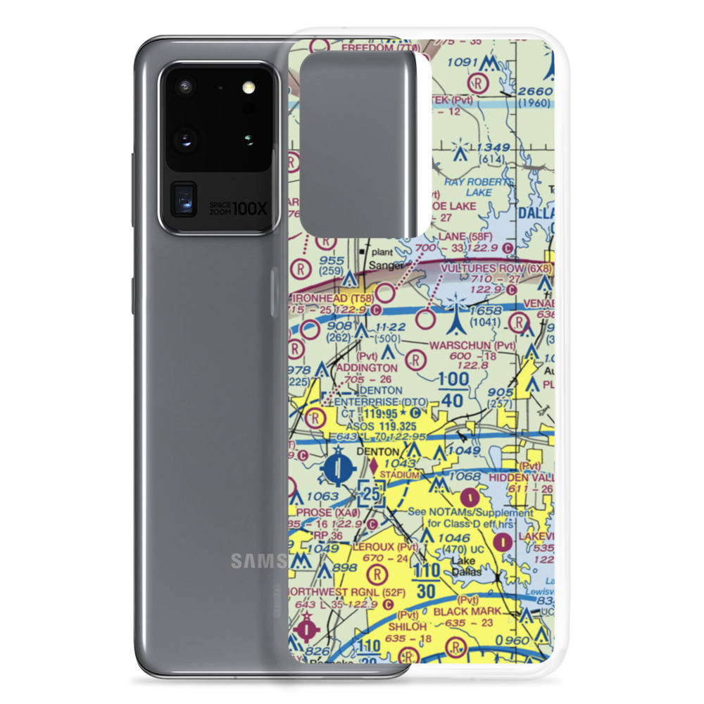 Windy Hill Airport (46XS) VFR Sectional Samsung Case Samsung Galaxy S20 Ultra model shown