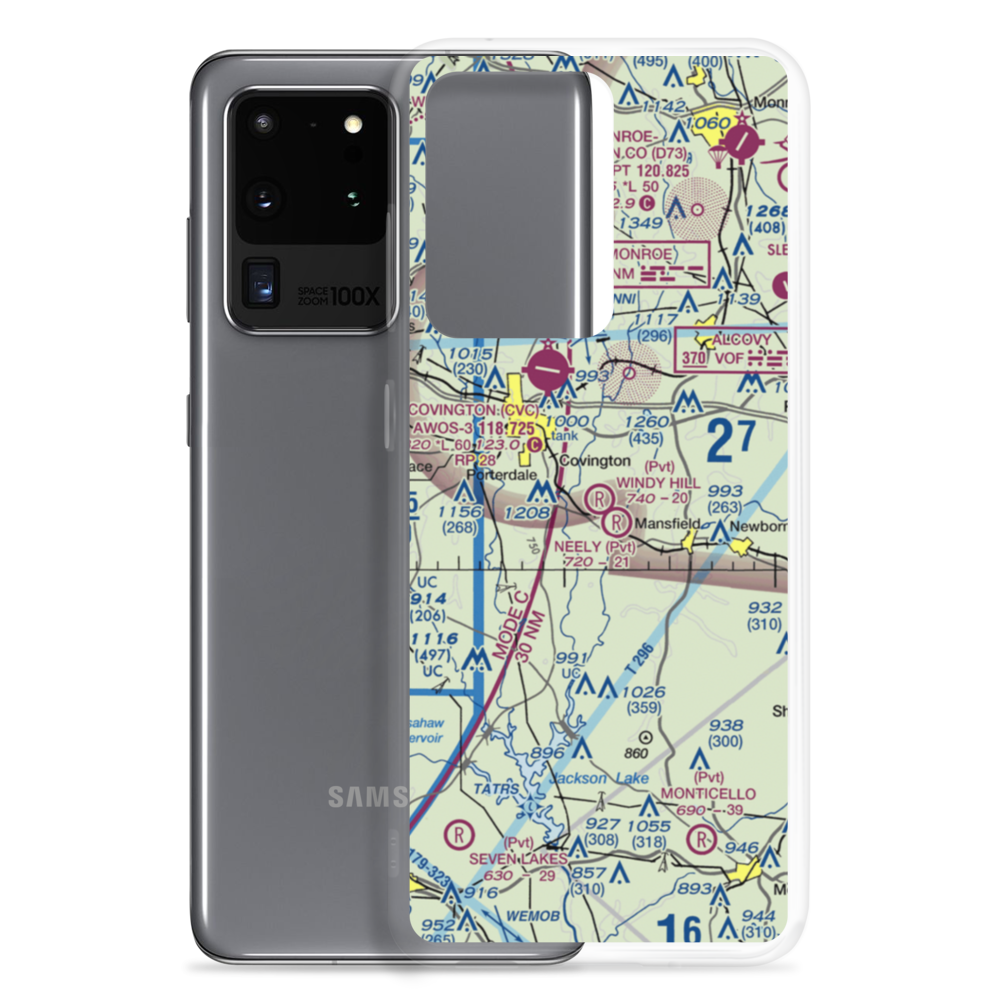 Windy Hill Airport (GA83) VFR Sectional Samsung Case Samsung Galaxy S20 Ultra model shown