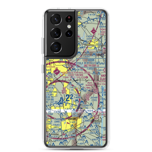 Wingfoot Lake Airship Operations Balloonport (4OH6) VFR Sectional Samsung Case