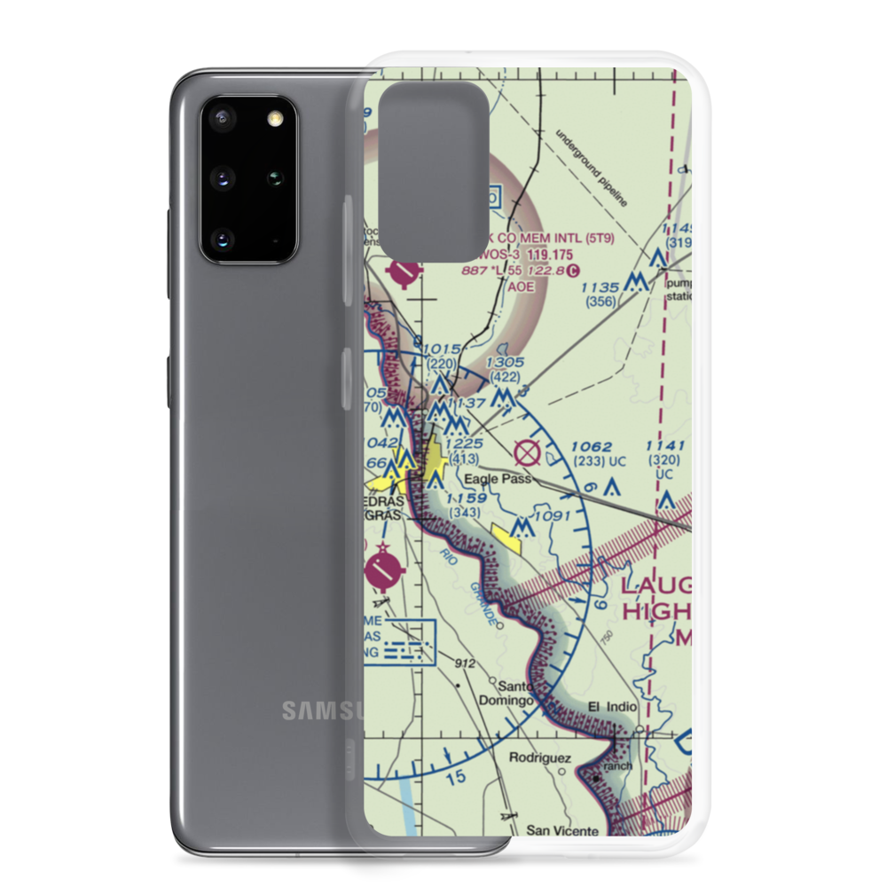 Winn Exploration Co. Inc Airport (6TA4) VFR Sectional Samsung Case Samsung Galaxy S20 Plus model shown