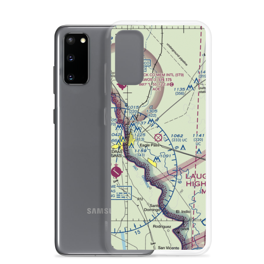 Winn Exploration Co. Inc Airport (6TA4) VFR Sectional Samsung Case Samsung Galaxy S20 model shown