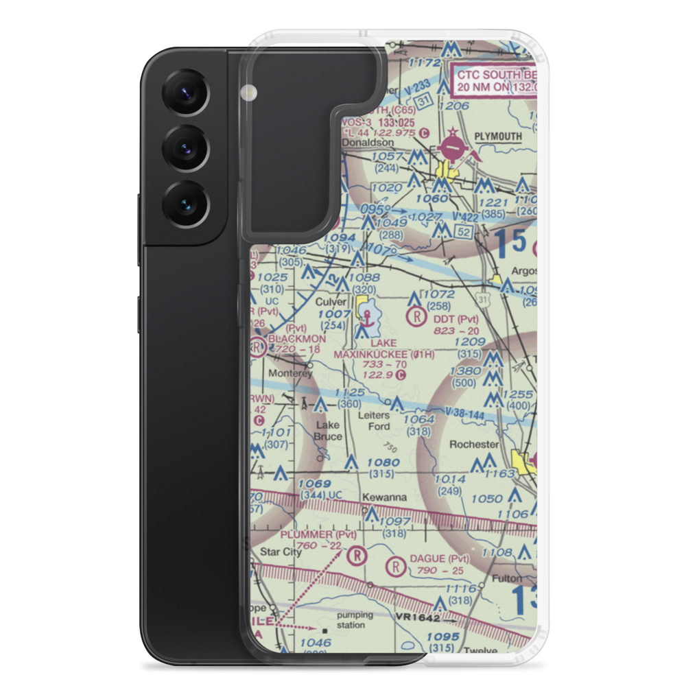 Winn Field (37II) VFR Sectional Samsung Case Samsung Galaxy S22 Plus model shown