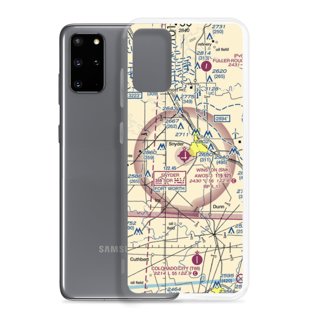 Winston Field (SNK) VFR Sectional Samsung Case Samsung Galaxy S20 Plus model shown