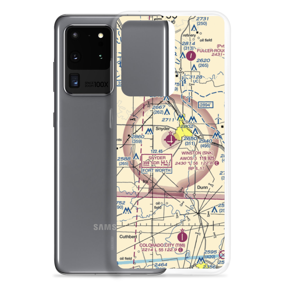 Winston Field (SNK) VFR Sectional Samsung Case Samsung Galaxy S20 Ultra model shown