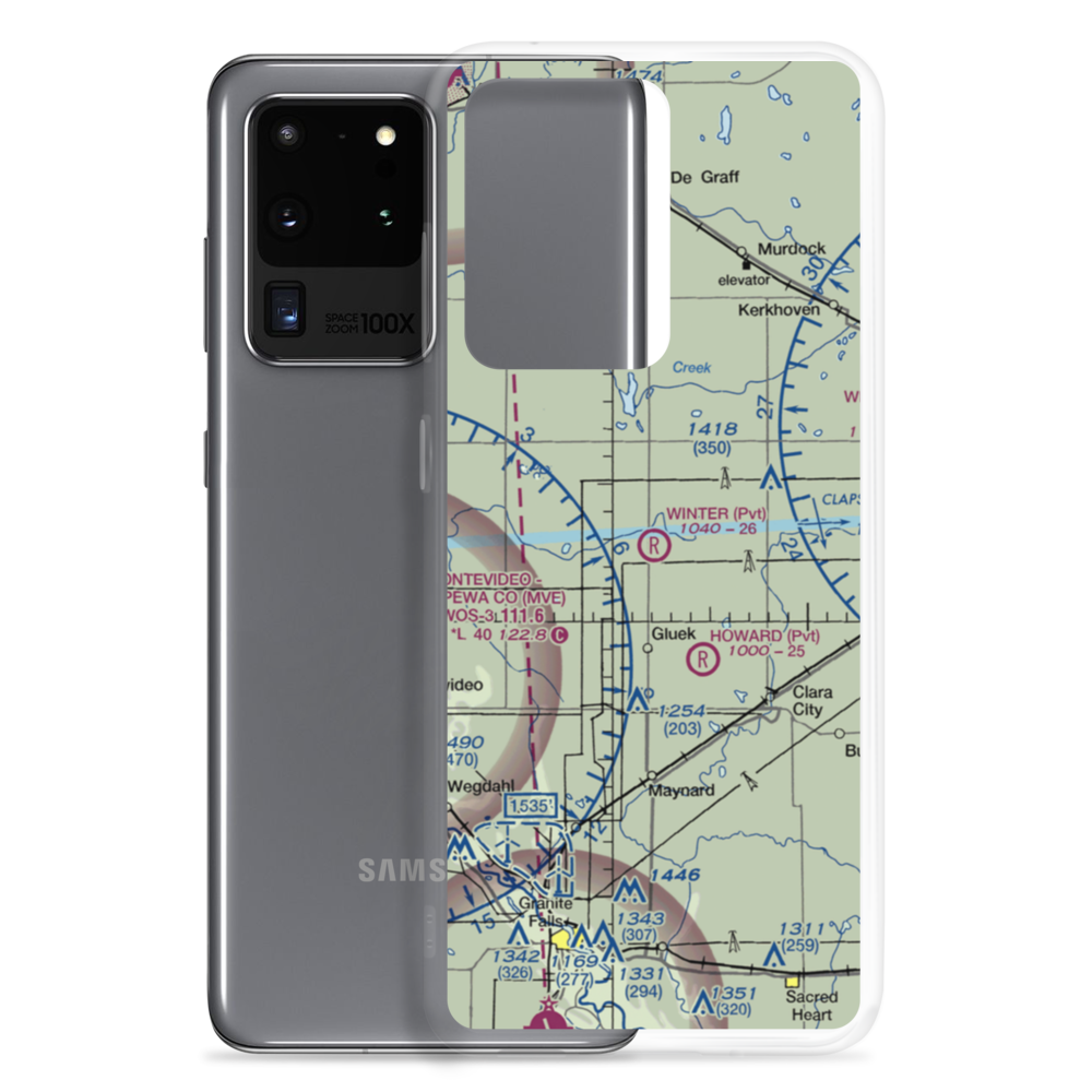 Winter Strip (2MN1) VFR Sectional Samsung Case Samsung Galaxy S20 Ultra model shown
