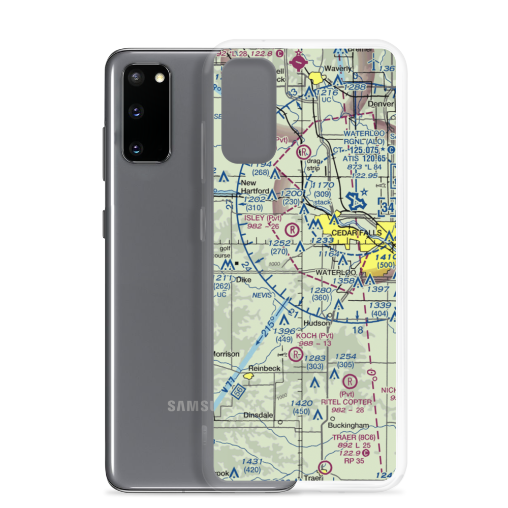 Witcombe Field (4IA7) VFR Sectional Samsung Case Samsung Galaxy S20 model shown