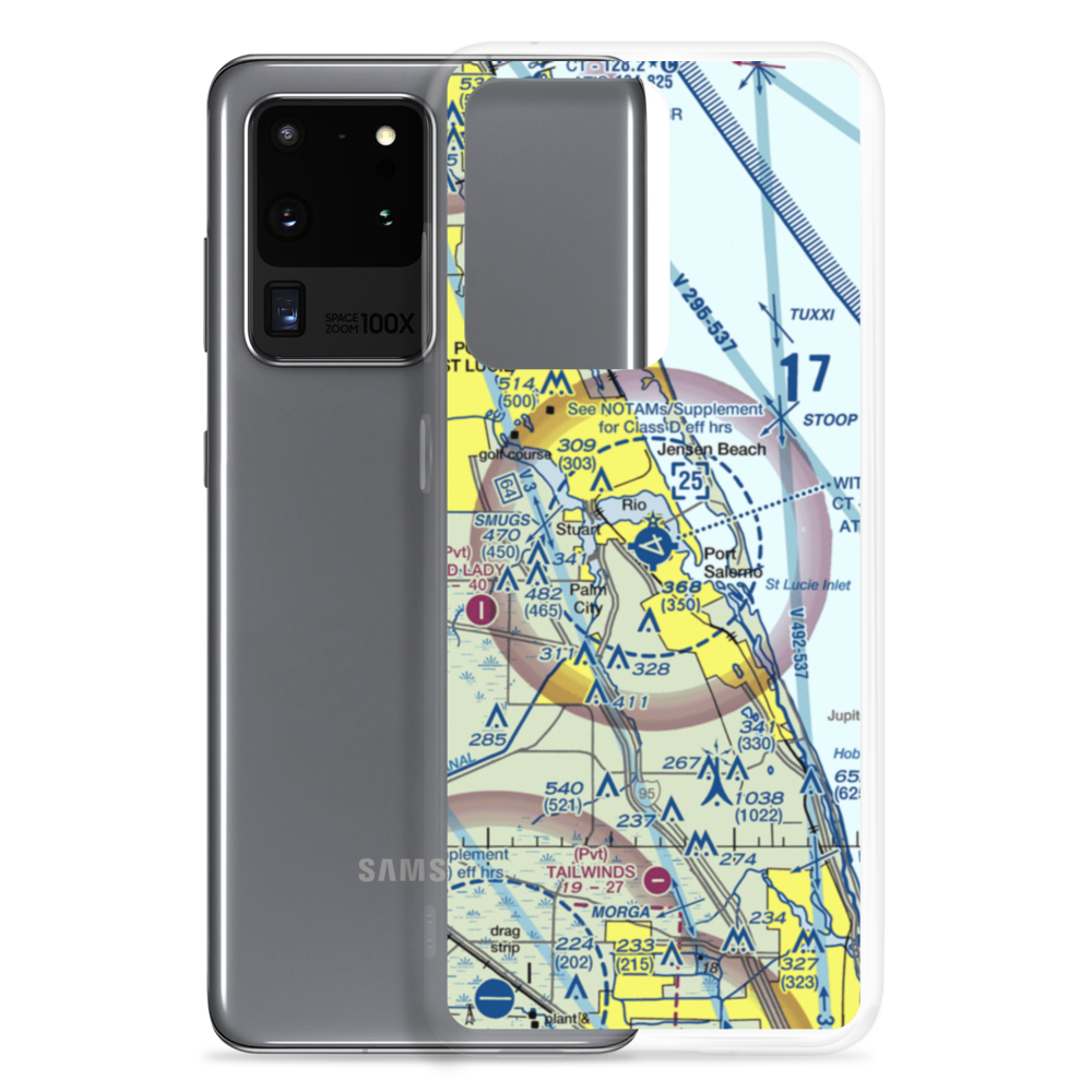 Witham Field (SUA) VFR Sectional Samsung Case Samsung Galaxy S20 Ultra model shown