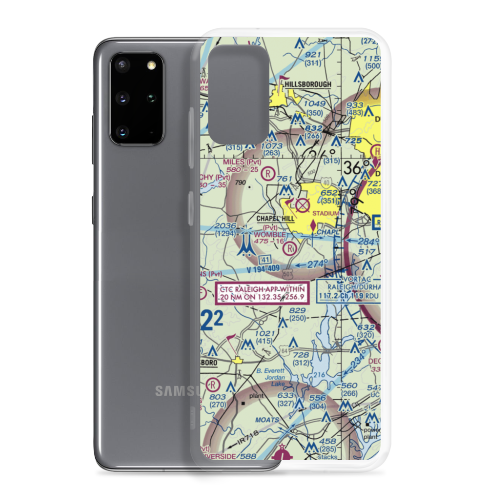 Womble Field (3NC9) VFR Sectional Samsung Case Samsung Galaxy S20 Plus model shown