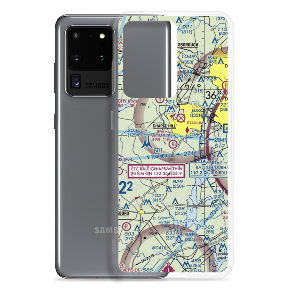 Womble Field (3NC9) VFR Sectional Samsung Case Samsung Galaxy S20 Ultra model shown
