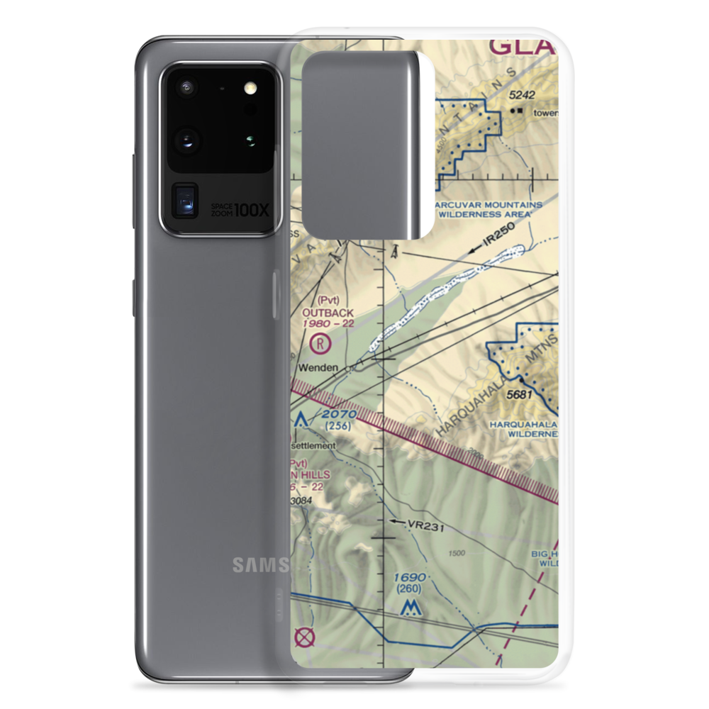 Wood's Airstrip (60AZ) VFR Sectional Samsung Case Samsung Galaxy S20 Ultra model shown