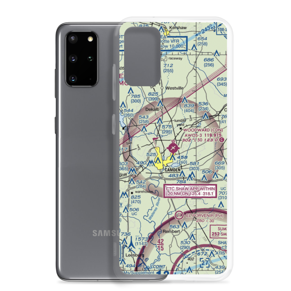 Woodward Field (CDN) VFR Sectional Samsung Case Samsung Galaxy S20 Plus model shown