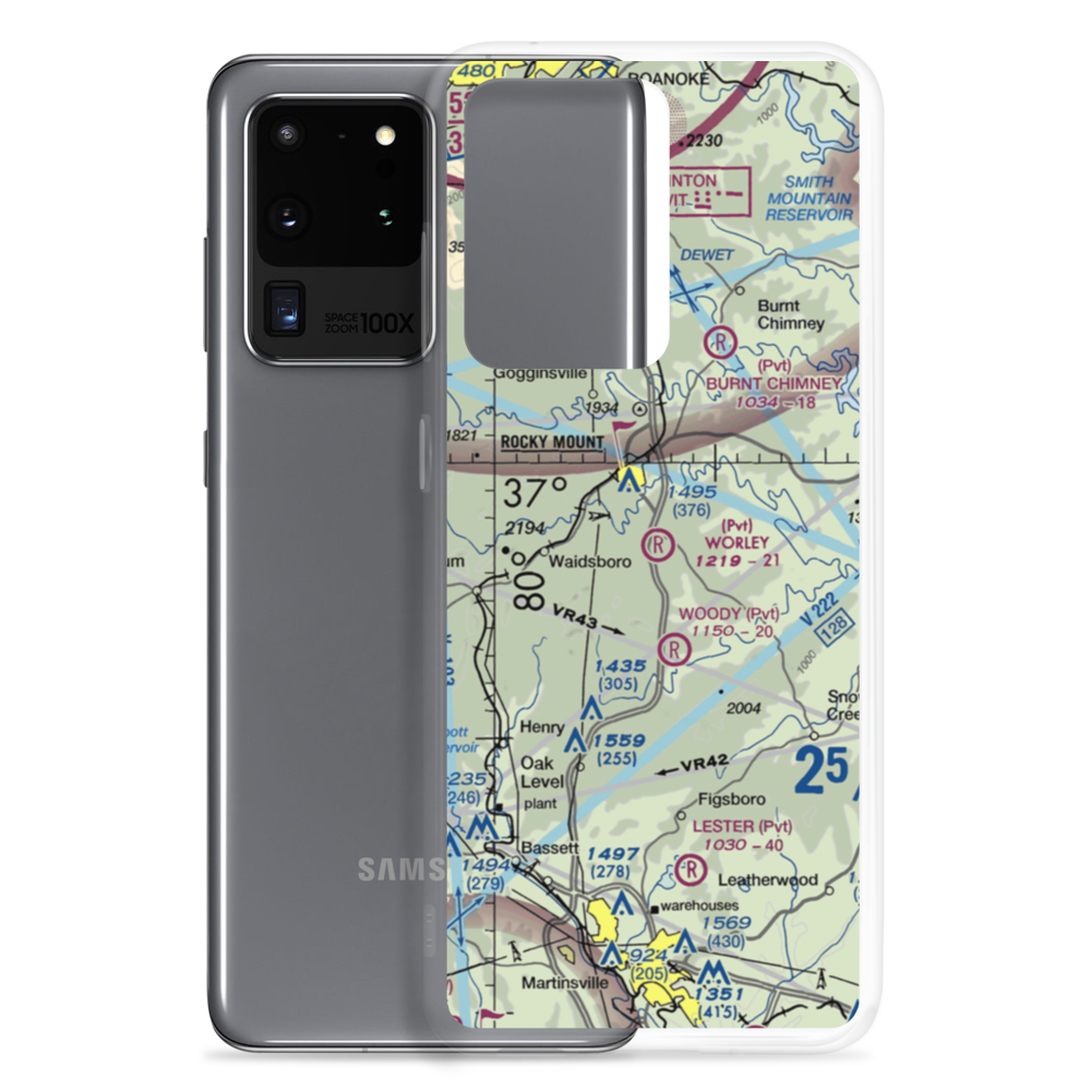 Worley Field (0VA4) VFR Sectional Samsung Case Samsung Galaxy S20 Ultra model shown