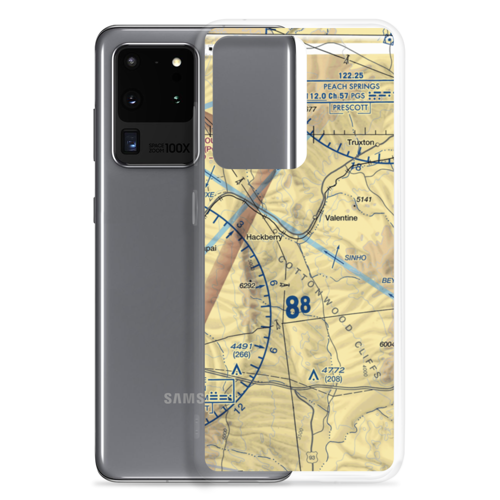 X Bar 1 Ranch (Lower) Airport (AZ97) VFR Sectional Samsung Case Samsung Galaxy S20 Ultra model shown
