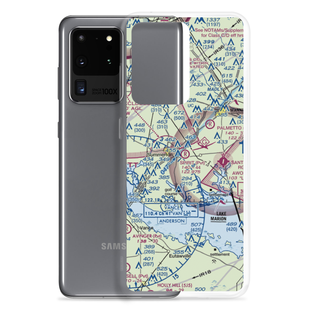 Yahu Field (3SC2) VFR Sectional Samsung Case Samsung Galaxy S20 Ultra model shown