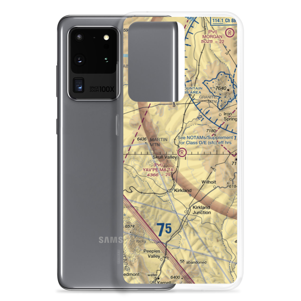 Yav'pe Ma'ta Airport (16AZ) VFR Sectional Samsung Case Samsung Galaxy S20 Ultra model shown