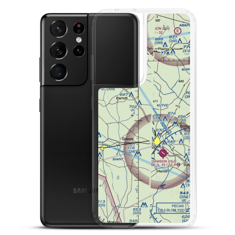 Young Field (9GA3) VFR Sectional Samsung Case Samsung Galaxy S21 Ultra model shown