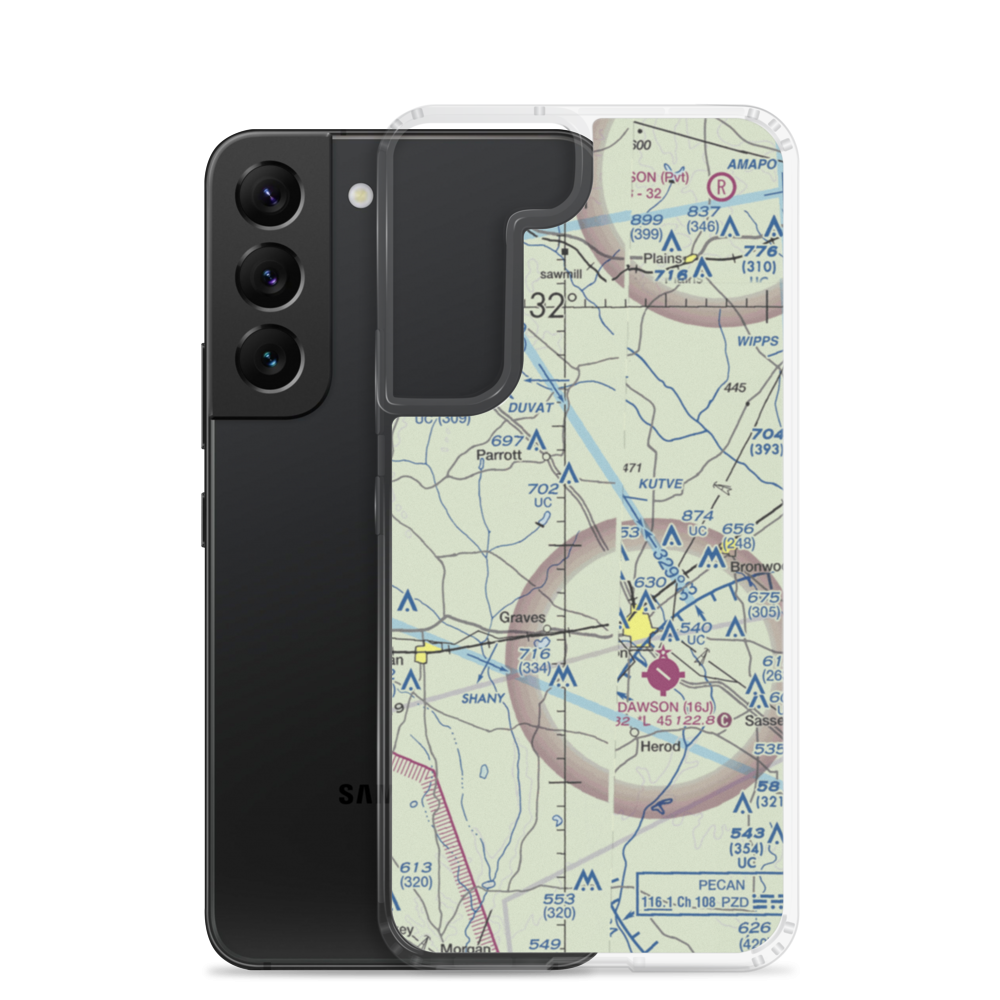 Young Field (9GA3) VFR Sectional Samsung Case Samsung Galaxy S22 model shown