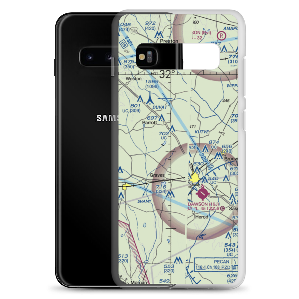 Young Field (9GA3) VFR Sectional Samsung Case Samsung Galaxy S10+ model shown