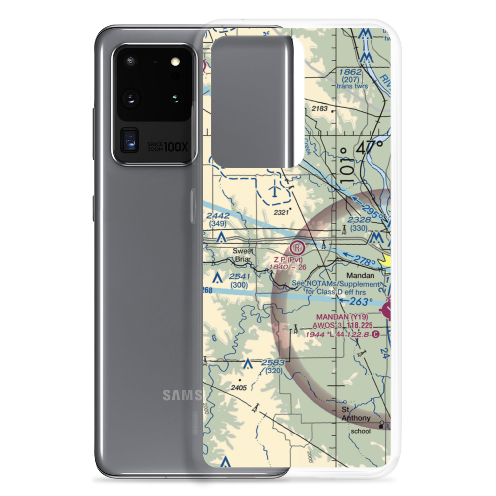 Z. P. Field (64ND) VFR Sectional Samsung Case Samsung Galaxy S20 Ultra model shown