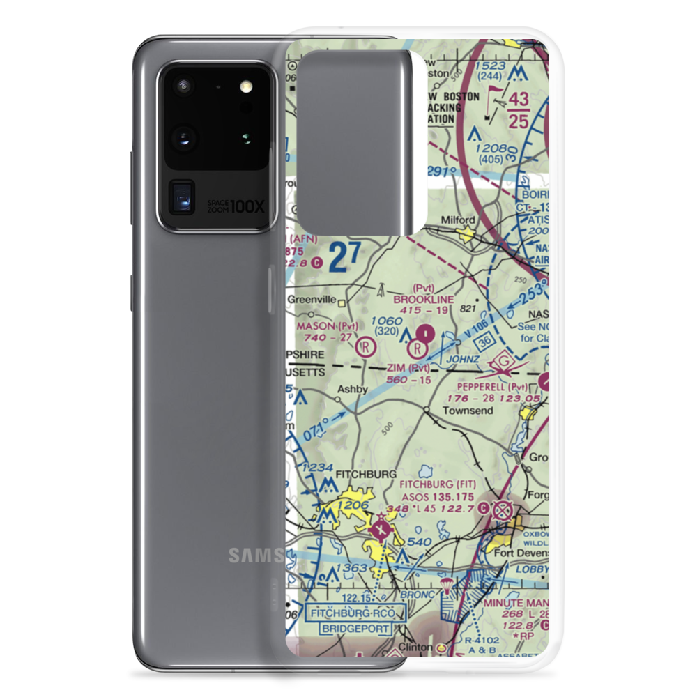 Zim Airport (NH17) VFR Sectional Samsung Case Samsung Galaxy S20 Ultra model shown