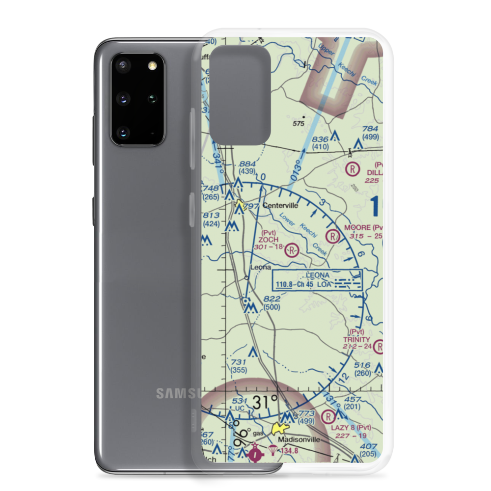 Zoch Airport (70TA) VFR Sectional Samsung Case Samsung Galaxy S20 Plus model shown