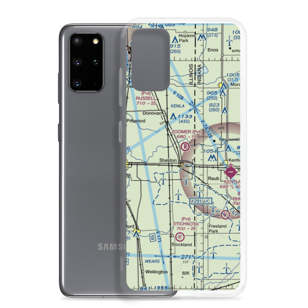 Zoomer Field (1LL8) VFR Sectional Samsung Case Samsung Galaxy S20 Plus model shown