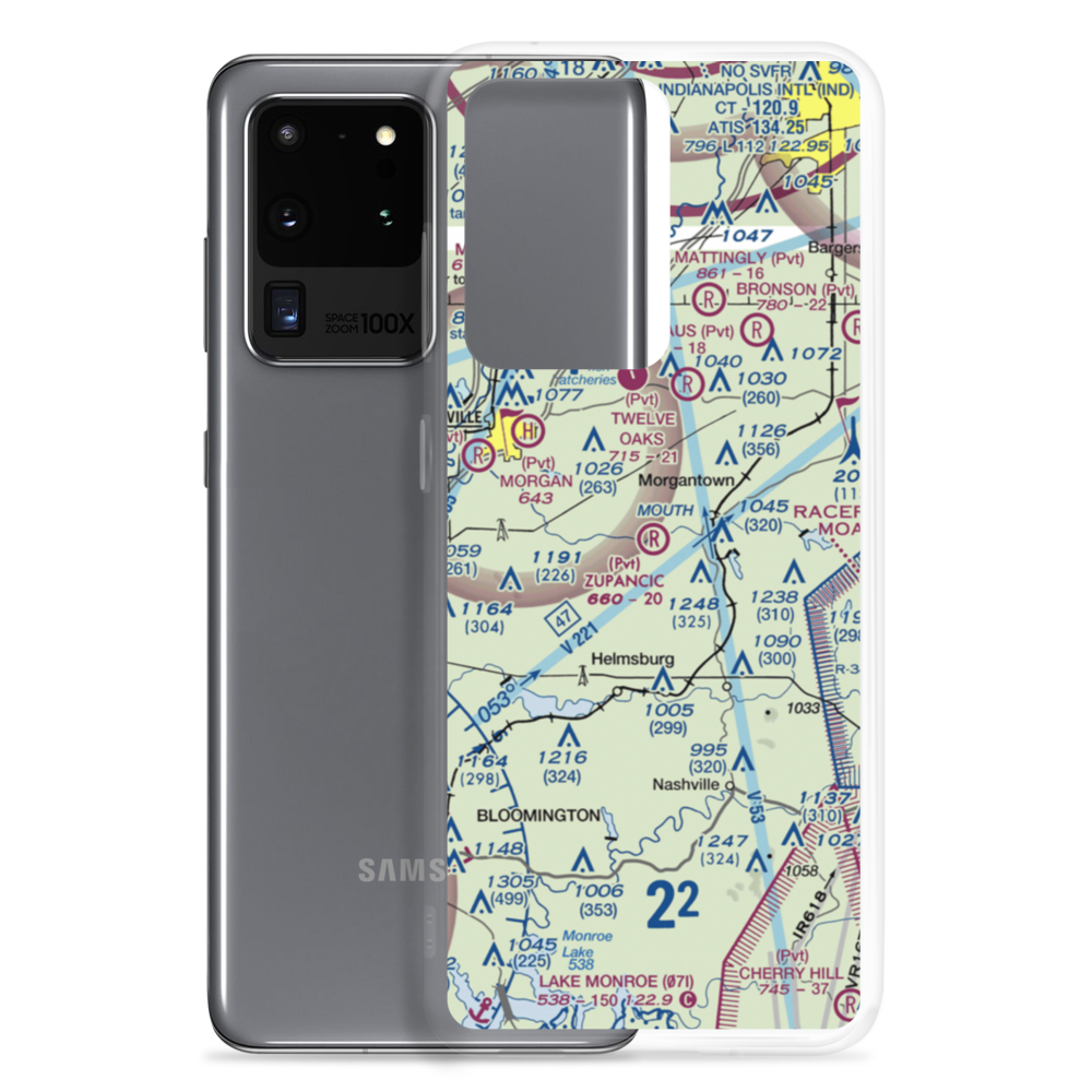 Zupancic Field (9IN7) VFR Sectional Samsung Case Samsung Galaxy S20 Ultra model shown
