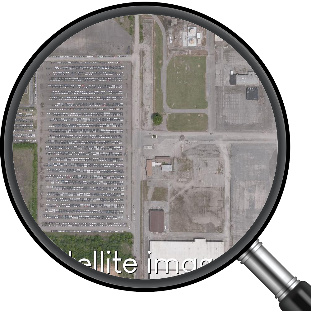 Birmingham-Shuttlesworth International Airport (KBHM) Satellite Image Poster 