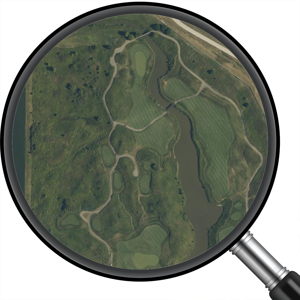 Dupage Airport (KDPA) Satellite Image Poster 