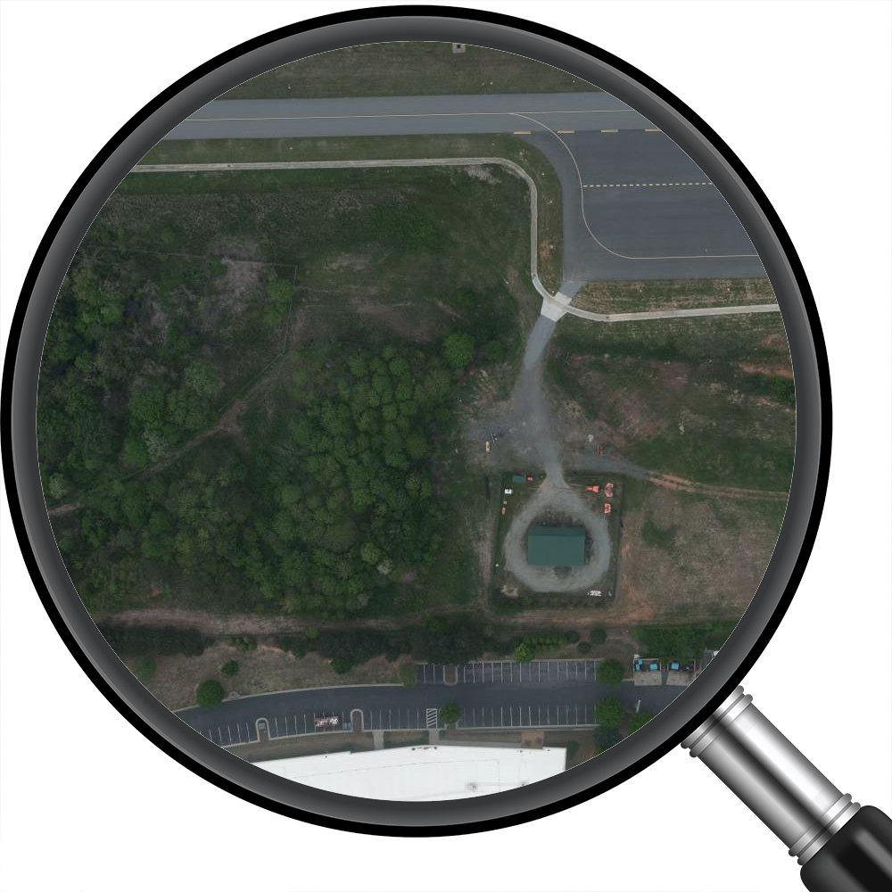 Cobb County-Mc Collum Field (KRYY) Satellite Image Poster 