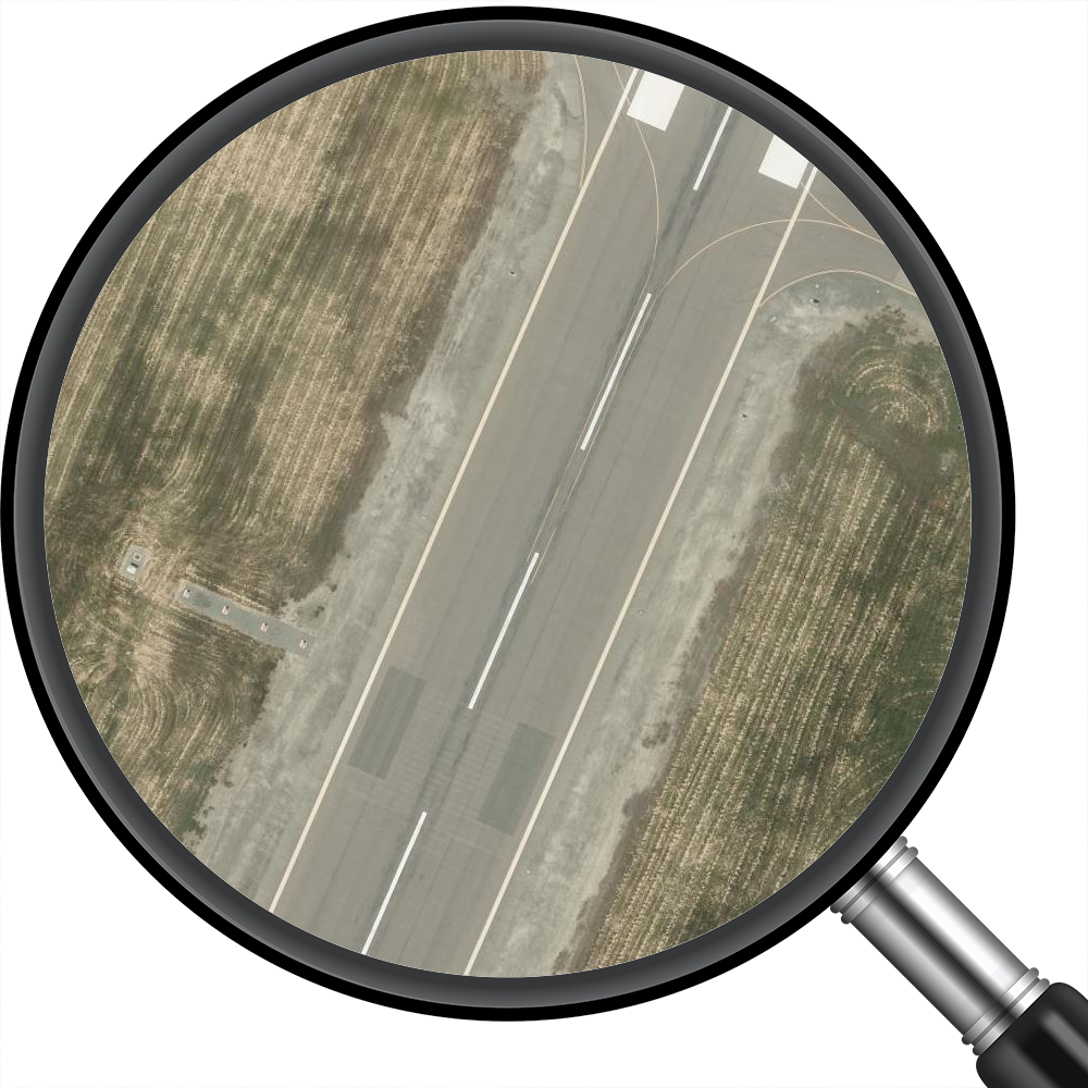 Buchanan Field (KCCR) Satellite Image Poster 