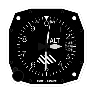 Craik Airport (29MT) Altimeter Stickers