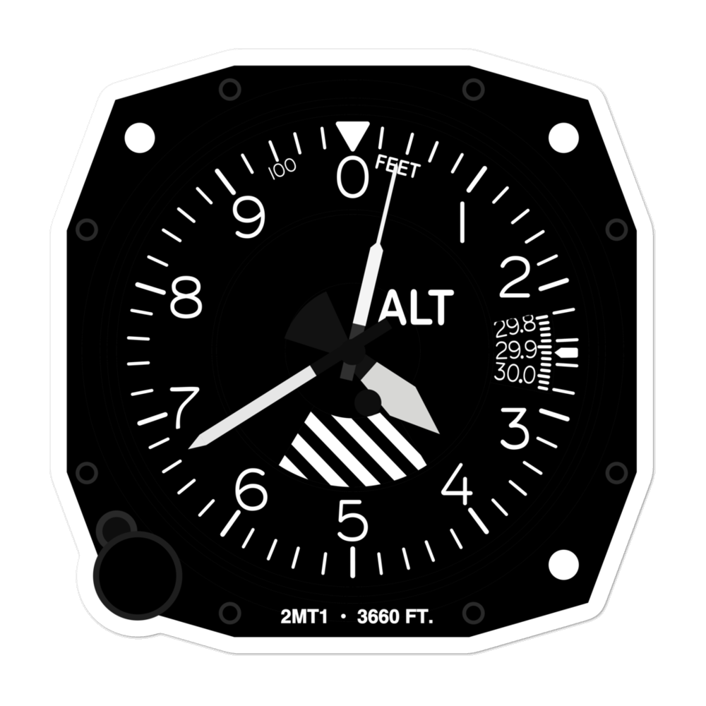Ryan Field (2MT1) Altimeter Stickers 