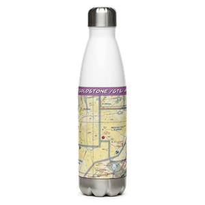 Goldstone /Gts/ Airport (00CA) VFR Sectional Water Bottle
