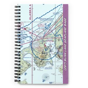 Blinn Lake Seaplane Base (Z87) VFR Sectional Notebook