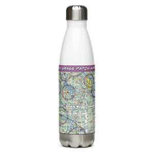 Grass Patch Airport (00FA) VFR Sectional Water Bottle